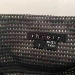 Theory box pleat skirt.